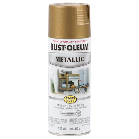 can rustoleum metallic champagne bronze be used on fabric|Rust-Oleum metallic spray.